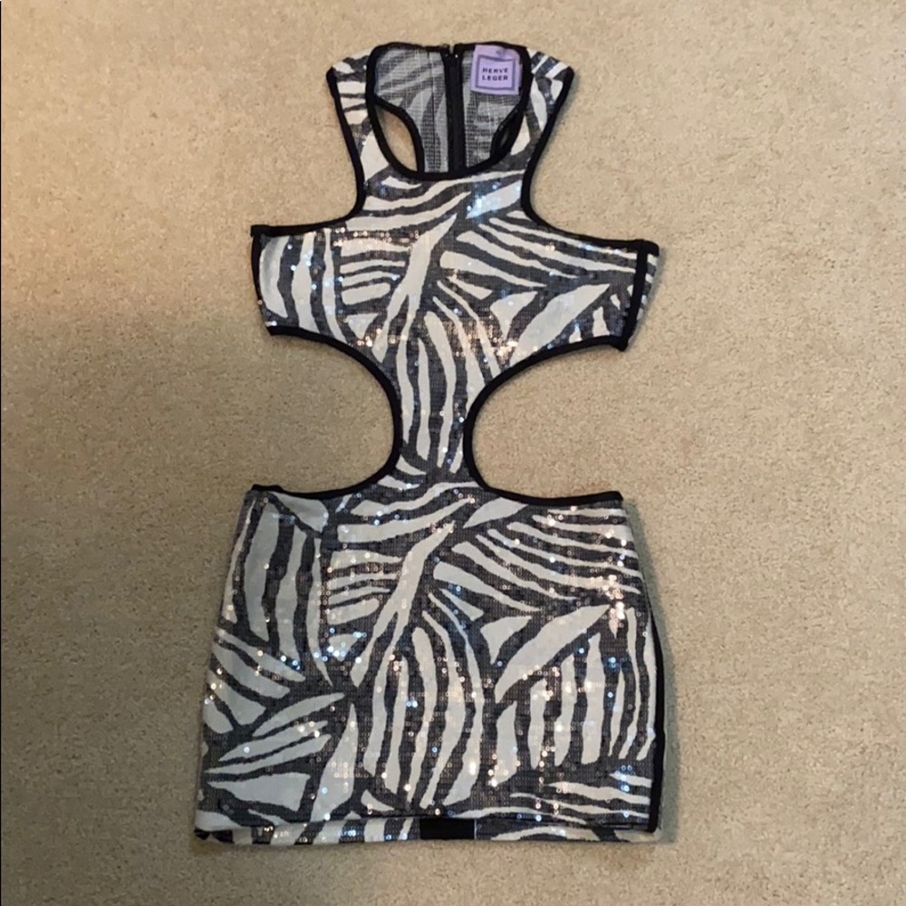 Herve Leger Sequin dress XS